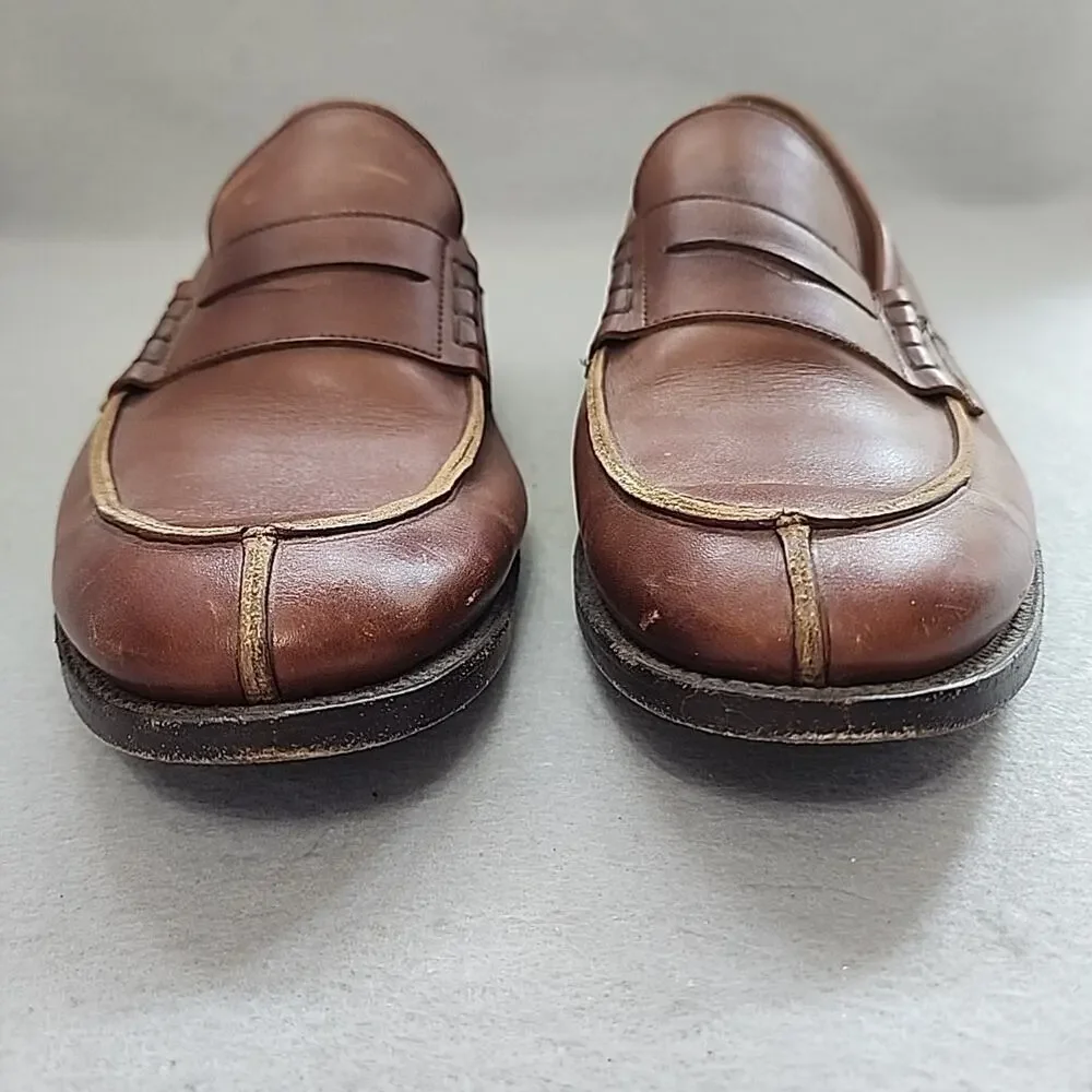 Trickers Tan Mens Penny Loafers Shoes UK 12-5 US 13‎ EU 47 Split Toe England